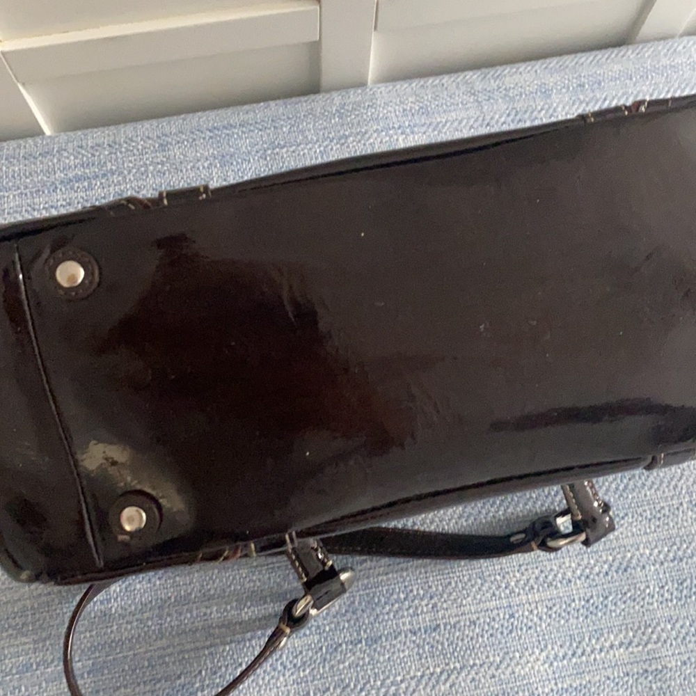 Leather Coach bag - Picture 6 of 7
